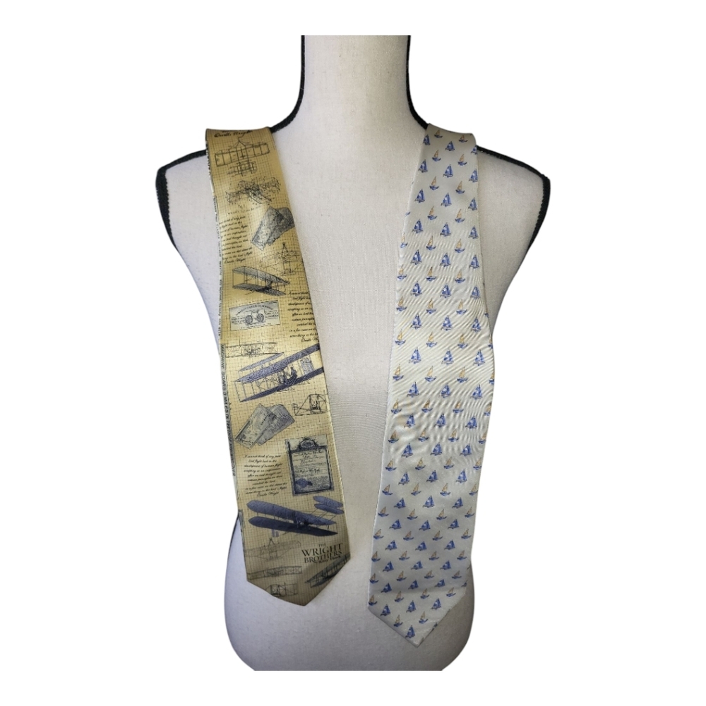 Vintage Silk Print Tie Bundle‎